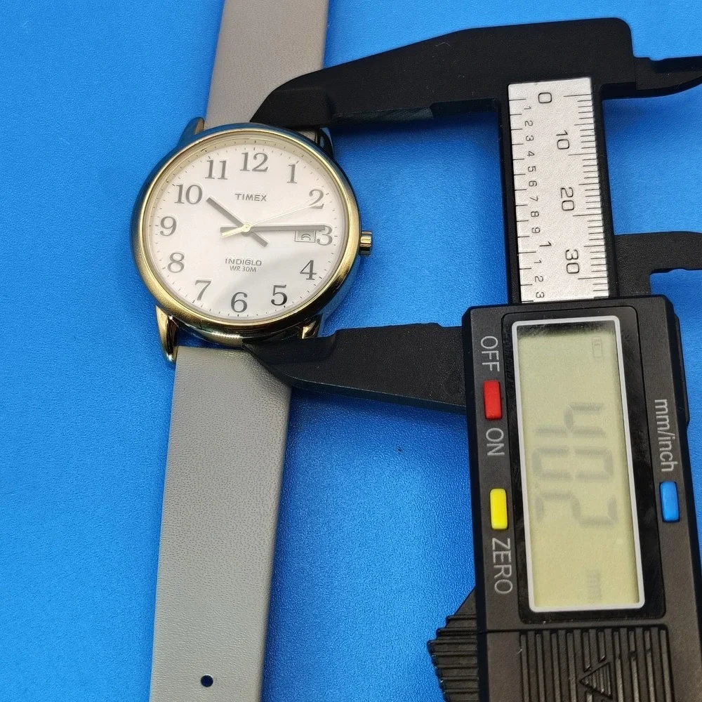 Vintage 2014 Timex Indiglo Date Wristology  40mm Women's Quartz Watch Restored